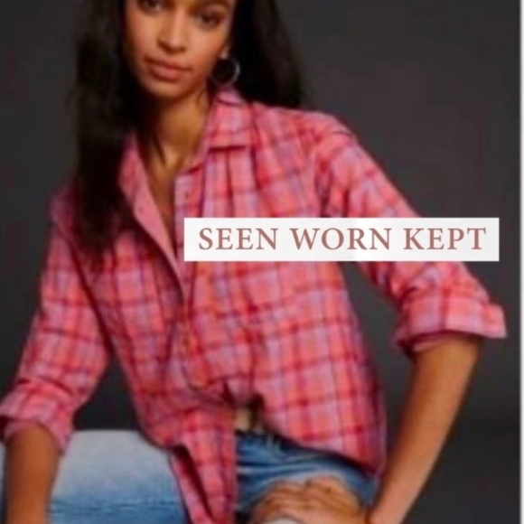 Seen Worn Kept Tops - Seen Worn Kept Romy Plaid shirt, 2, N